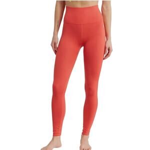 Free People Movement Good Karma Leggings Size M/L Orange High Rise 7/8 Length